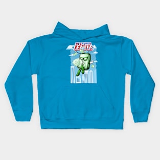 cleaning league green soap Kids Hoodie